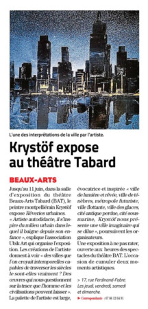 Article de presse. 2026. Montpellier (34)
